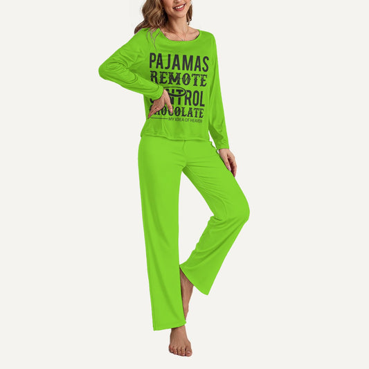 "My Idea of Heaven" Women's Lounging Pajamas