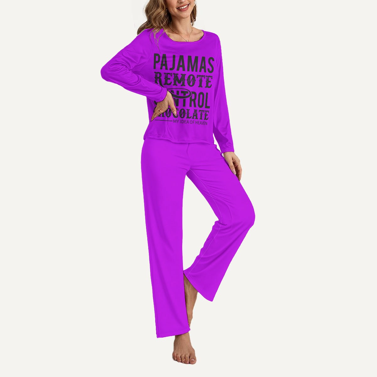 "My Idea of Heaven" Women's Lounging Pajamas