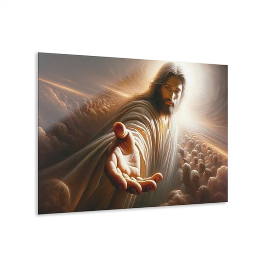 Jesus Saves Acrylic Print