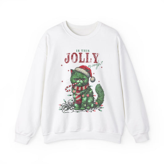 "Is This Jolly Enough?" Holiday Sweatshirt