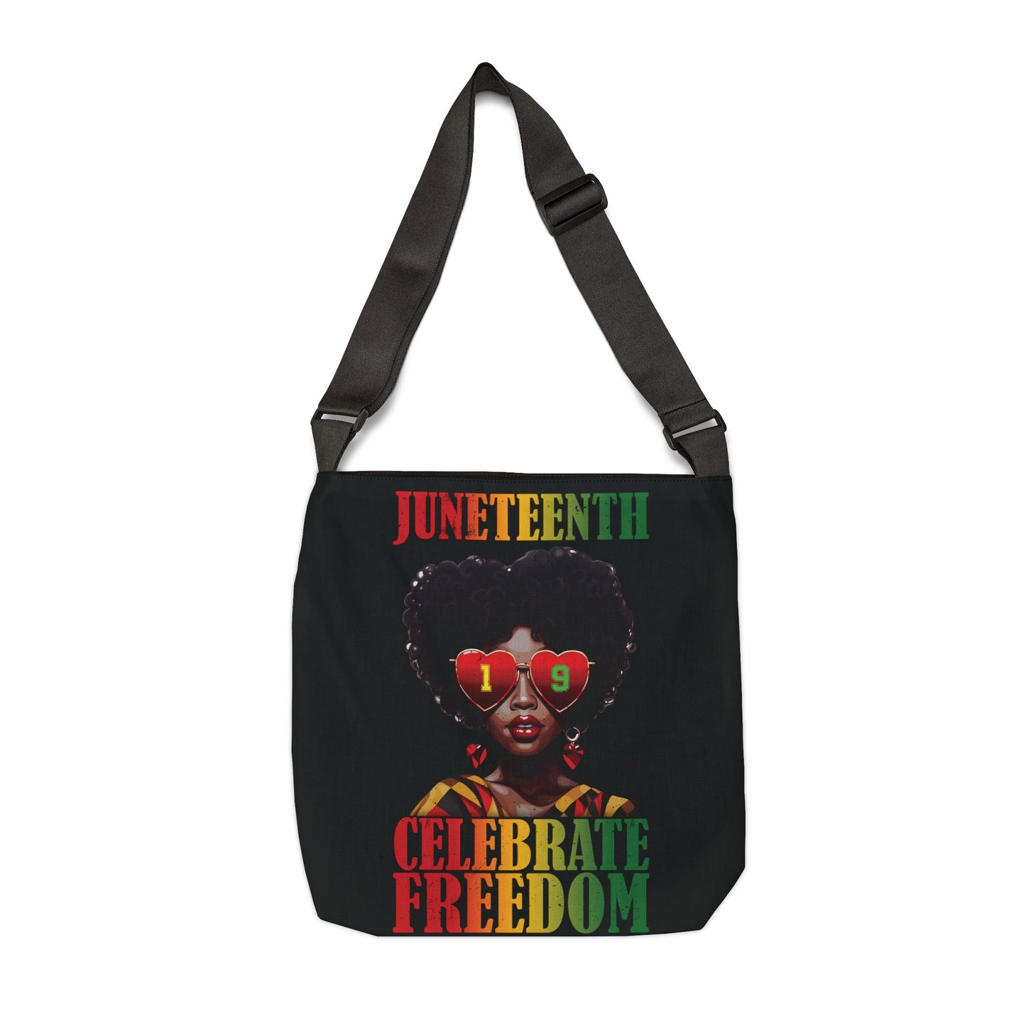 Junteenth Adjustable Tote Bag