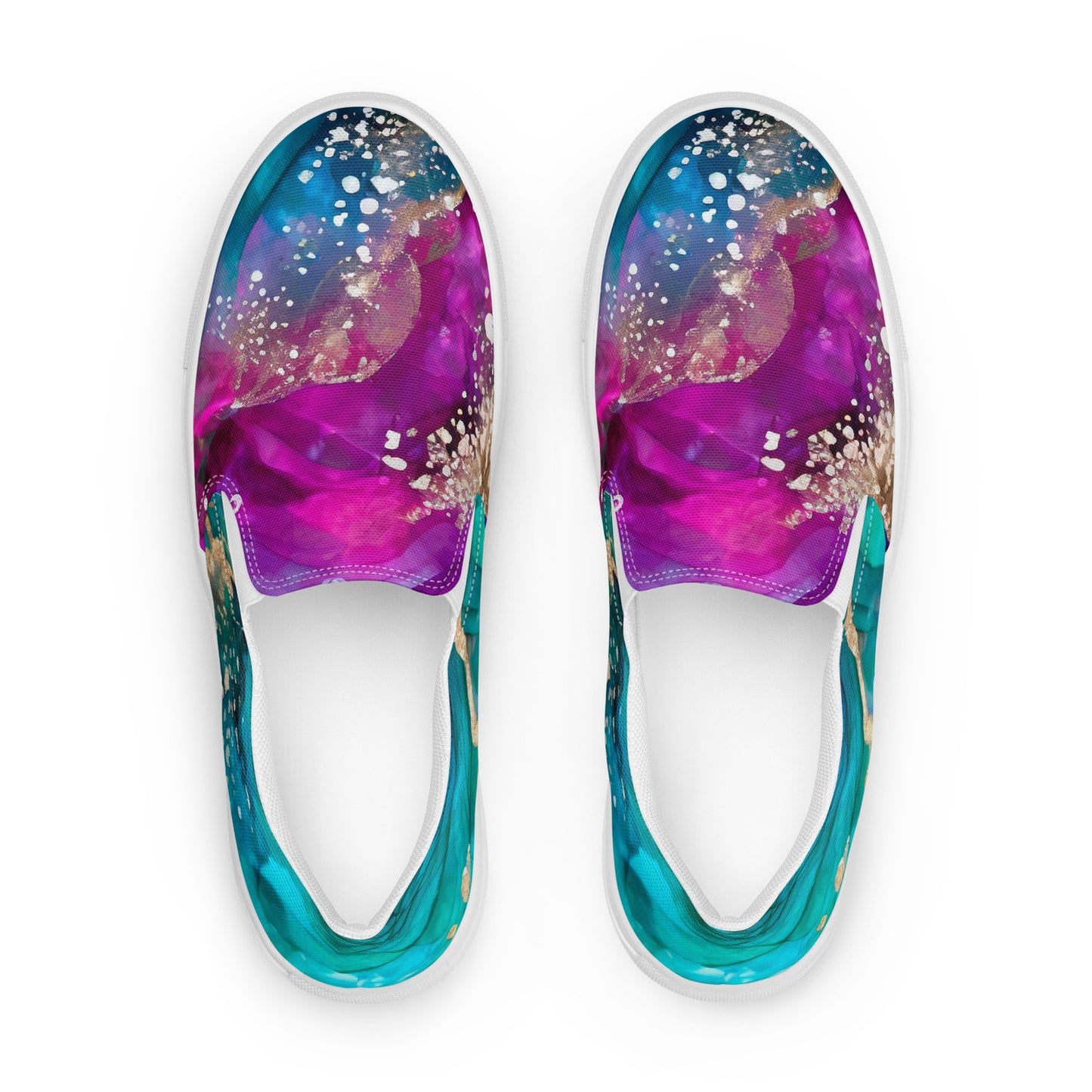 Ladies Multicolor Slip-On Shoes