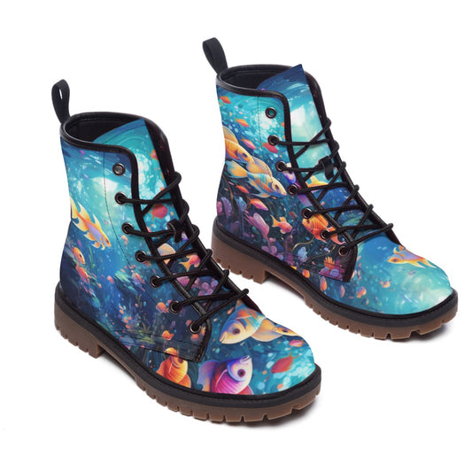 Ladies Under the Sea Martin Boots