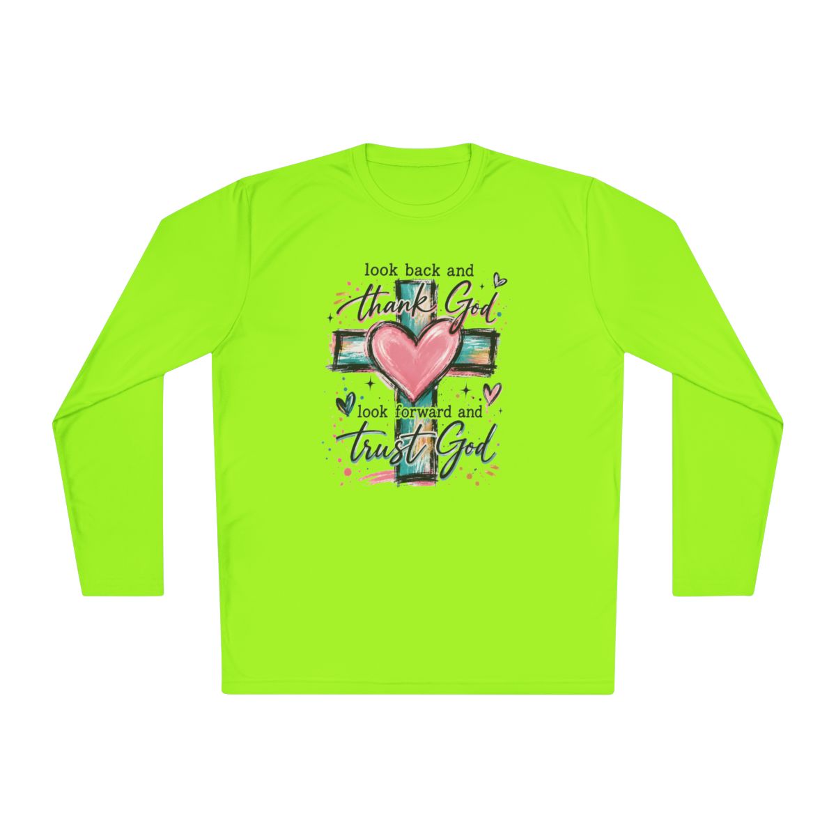 Ladies "Thank God/Trust God" Long Sleeve Tee
