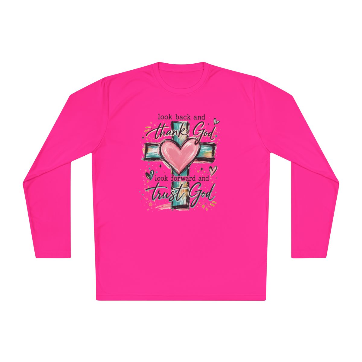 Ladies "Thank God/Trust God" Long Sleeve Tee