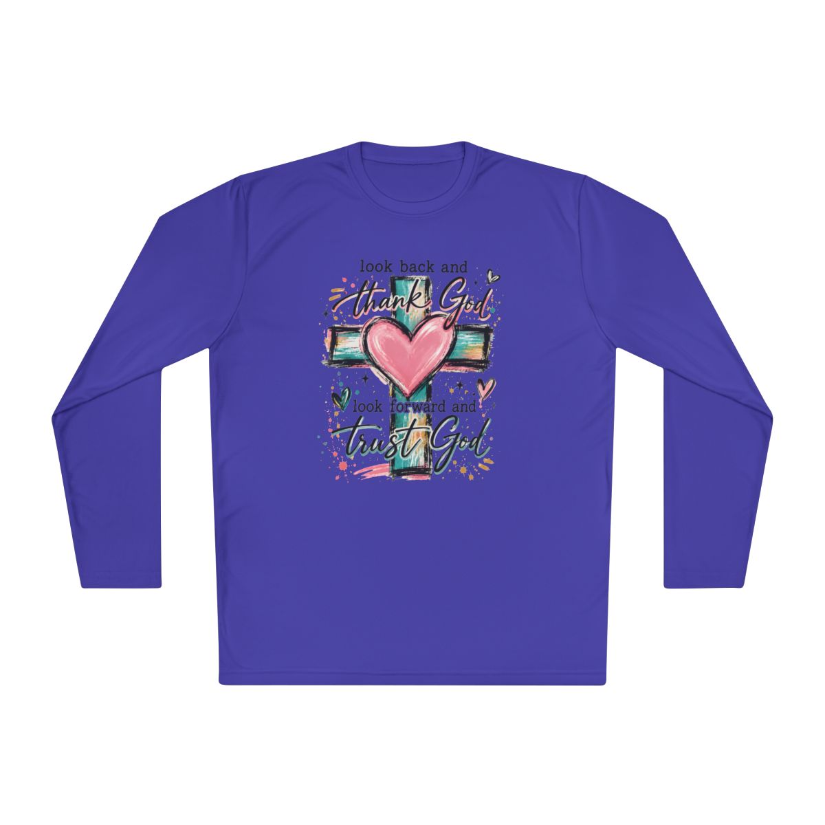 Ladies "Thank God/Trust God" Long Sleeve Tee