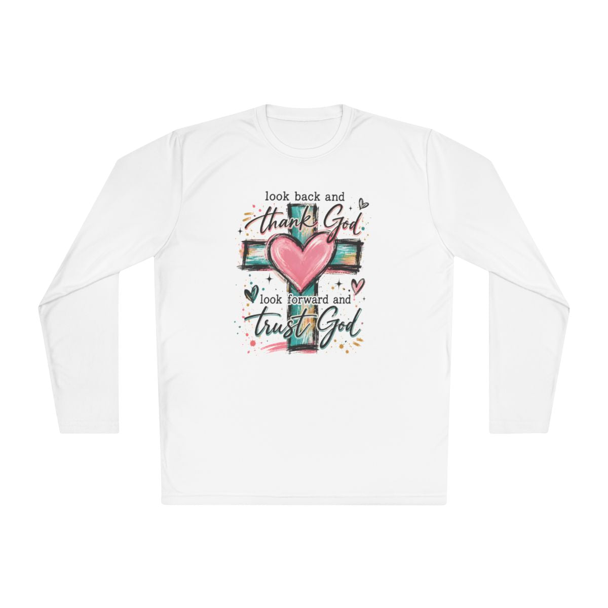Ladies "Thank God/Trust God" Long Sleeve Tee
