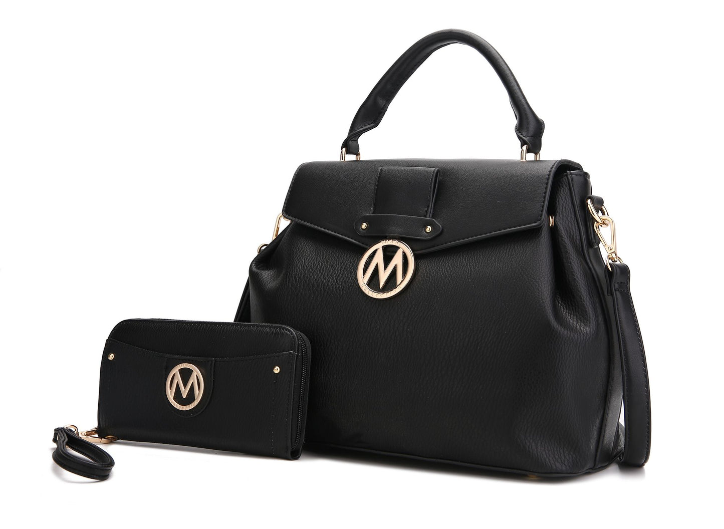 MKF Collection Aurora Satchel Shoulder Bag & Wallet by Mia K