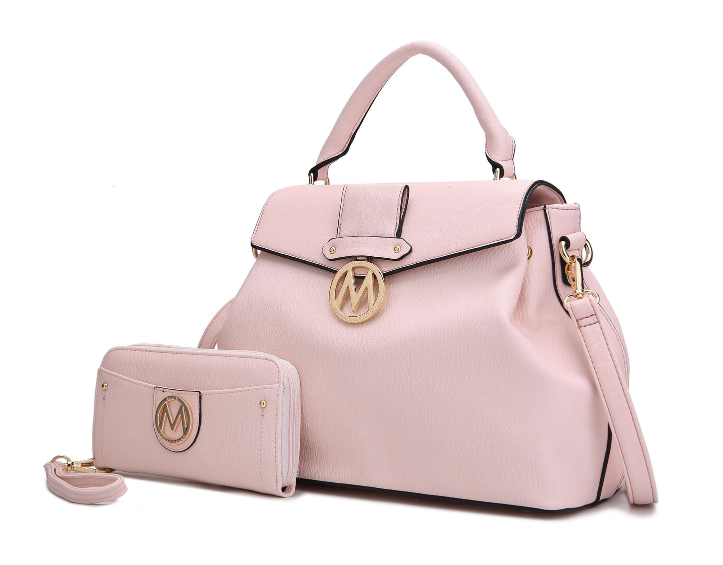 MKF Collection Aurora Satchel Shoulder Bag & Wallet by Mia K