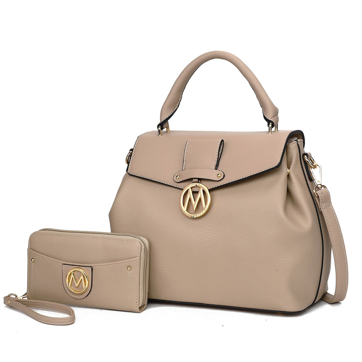 MKF Collection Aurora Satchel Shoulder Bag & Wallet by Mia K
