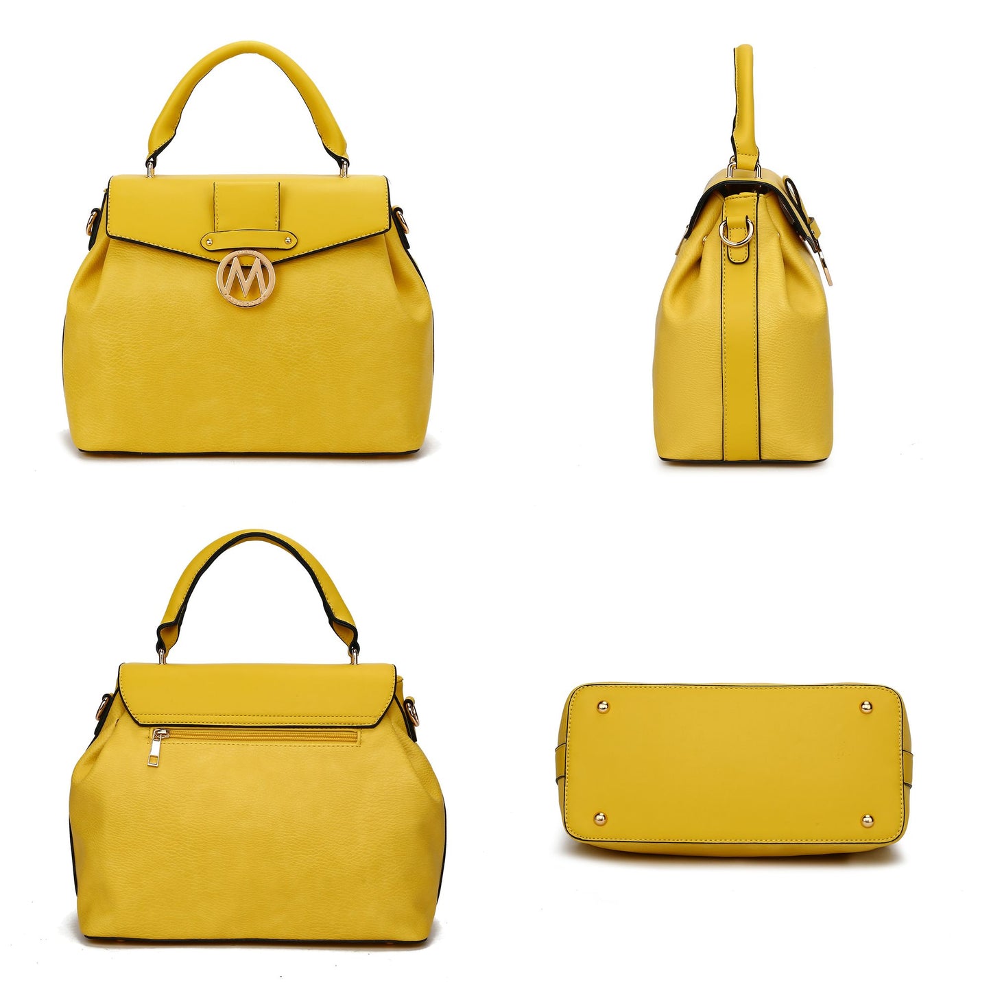 MKF Collection Aurora Satchel Shoulder Bag & Wallet by Mia K