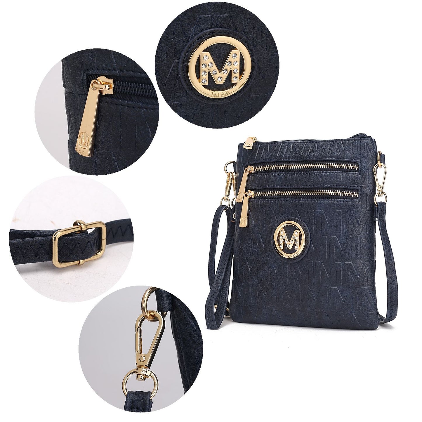 MKF Collection Scarlett Crossbody Handbag by Mia K