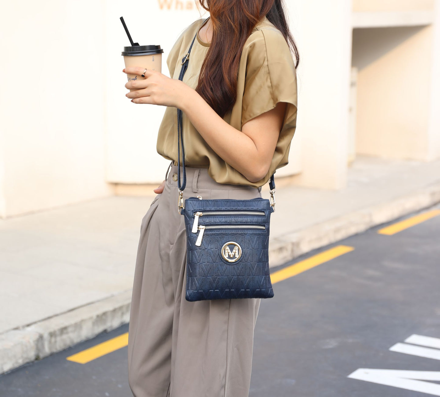 MKF Collection Scarlett Crossbody Handbag by Mia K
