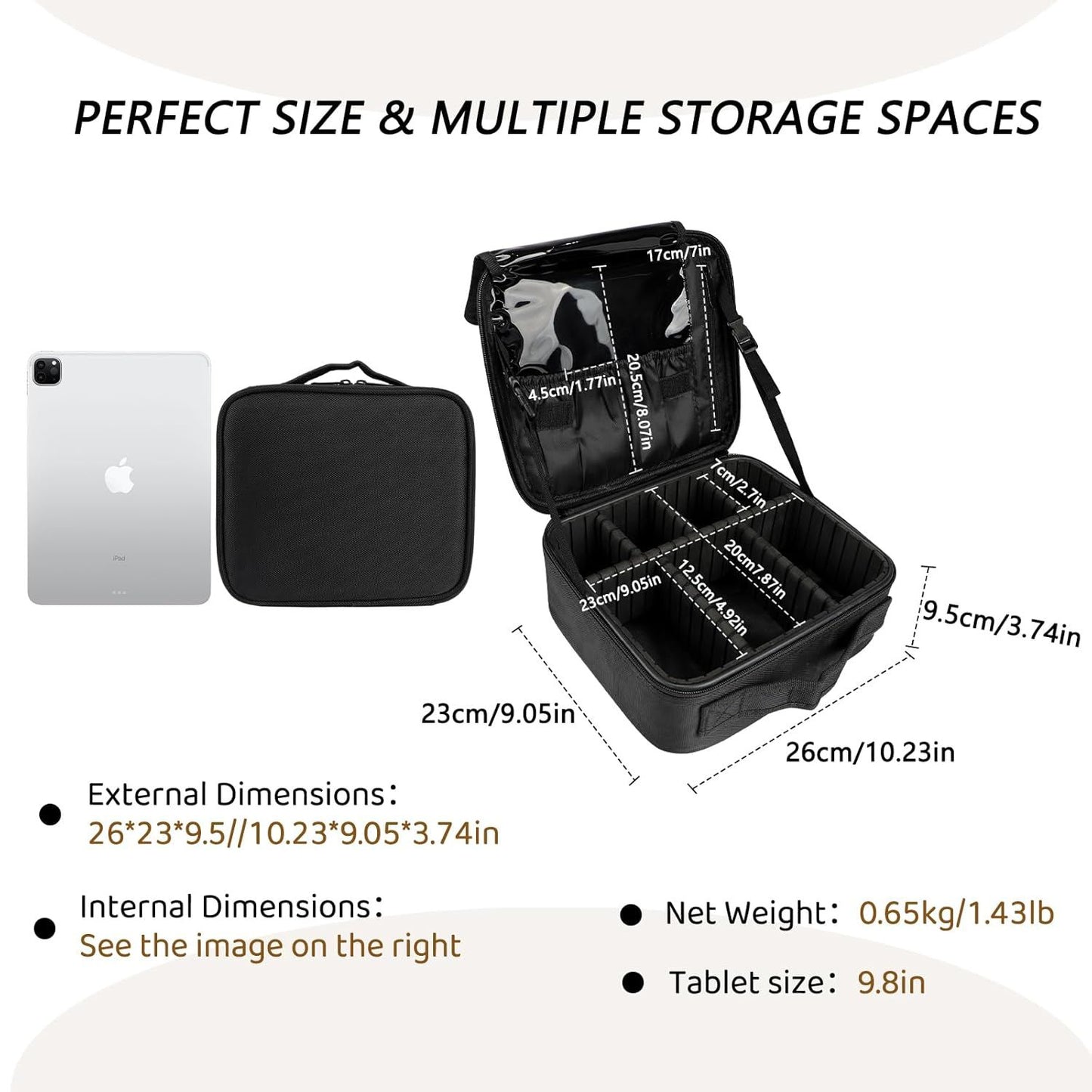 Ladies Travel Cosmetic Case