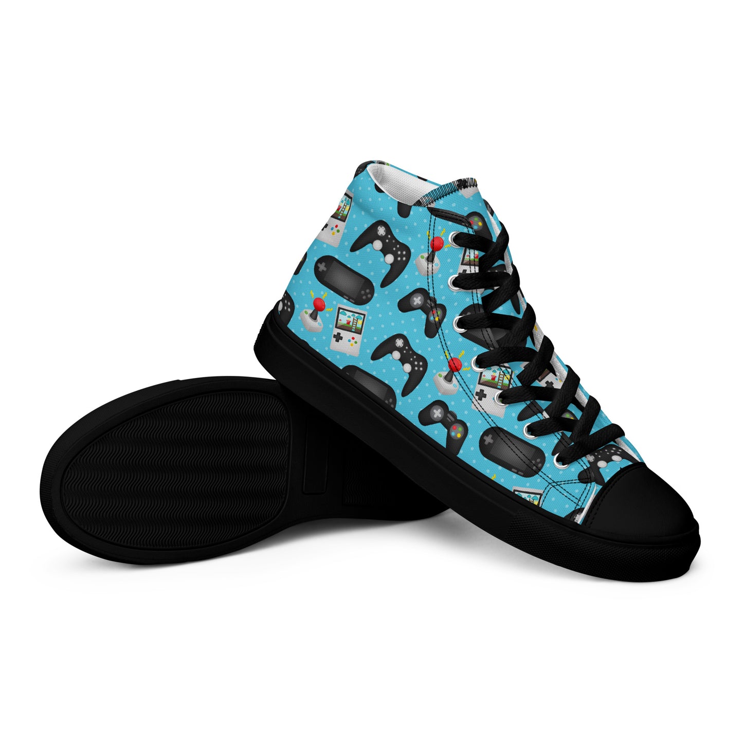 Men's Gamer High Top Canvas Shoes