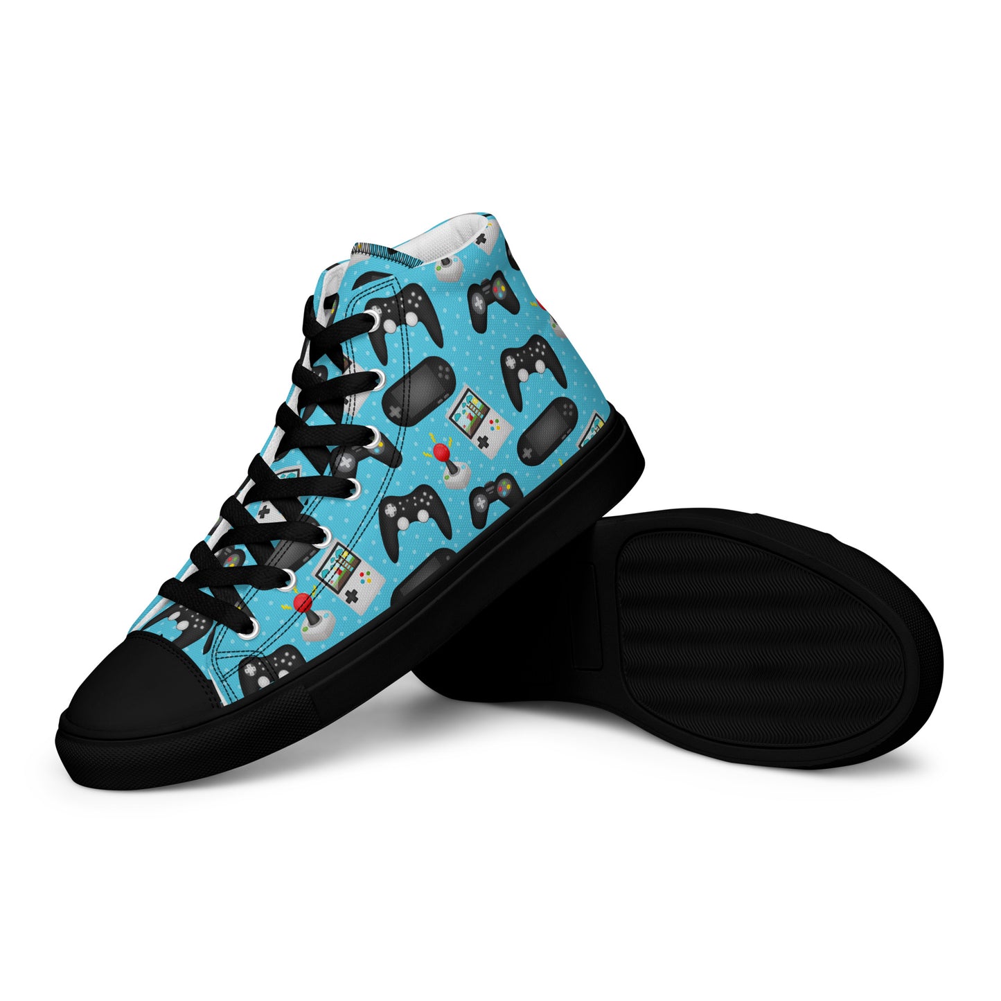 Men's Gamer High Top Canvas Shoes