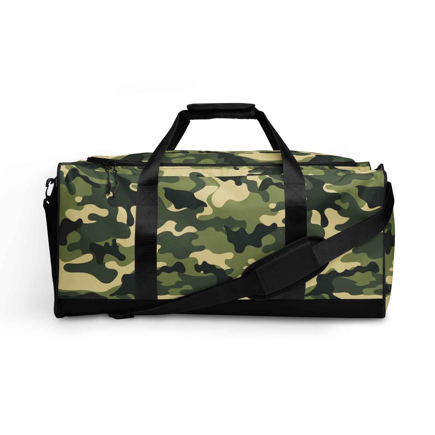 Camouflage Print Duffle Bag