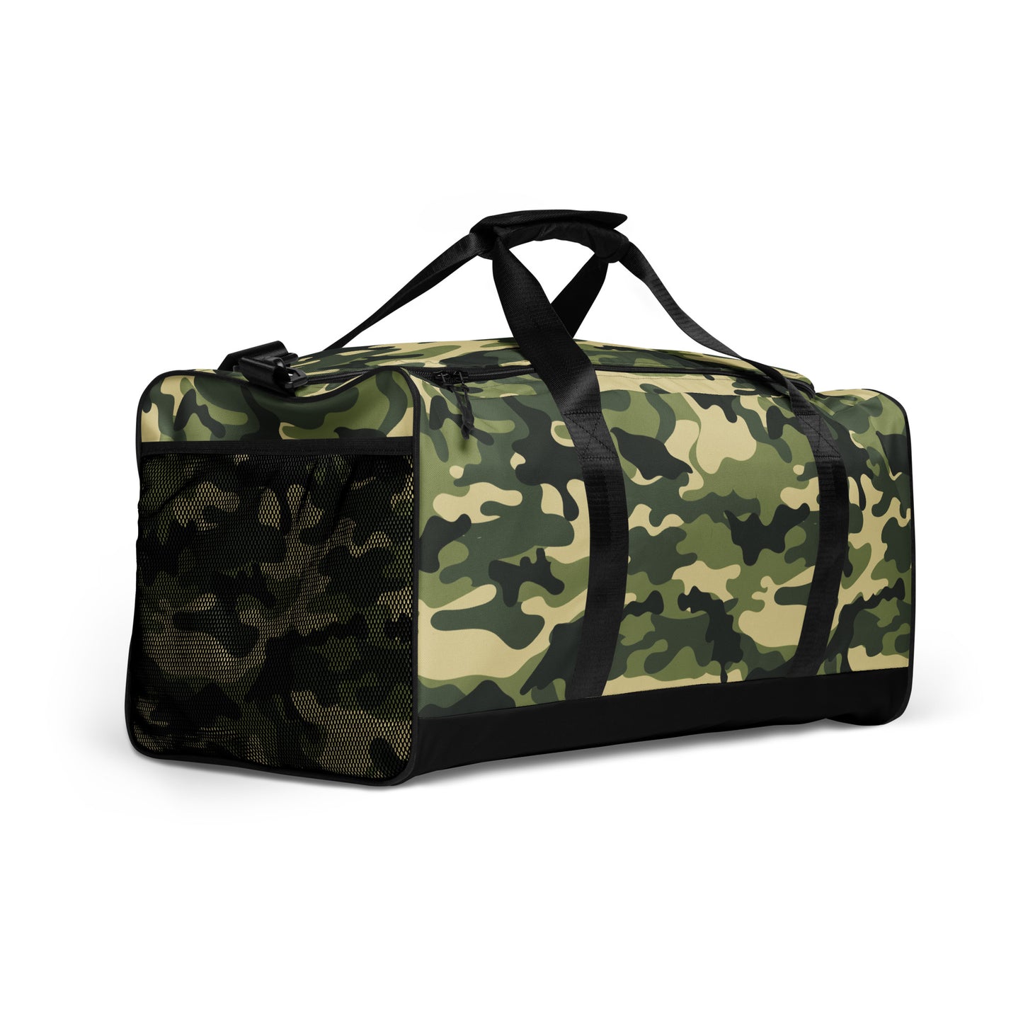 Camouflage Print Duffle Bag