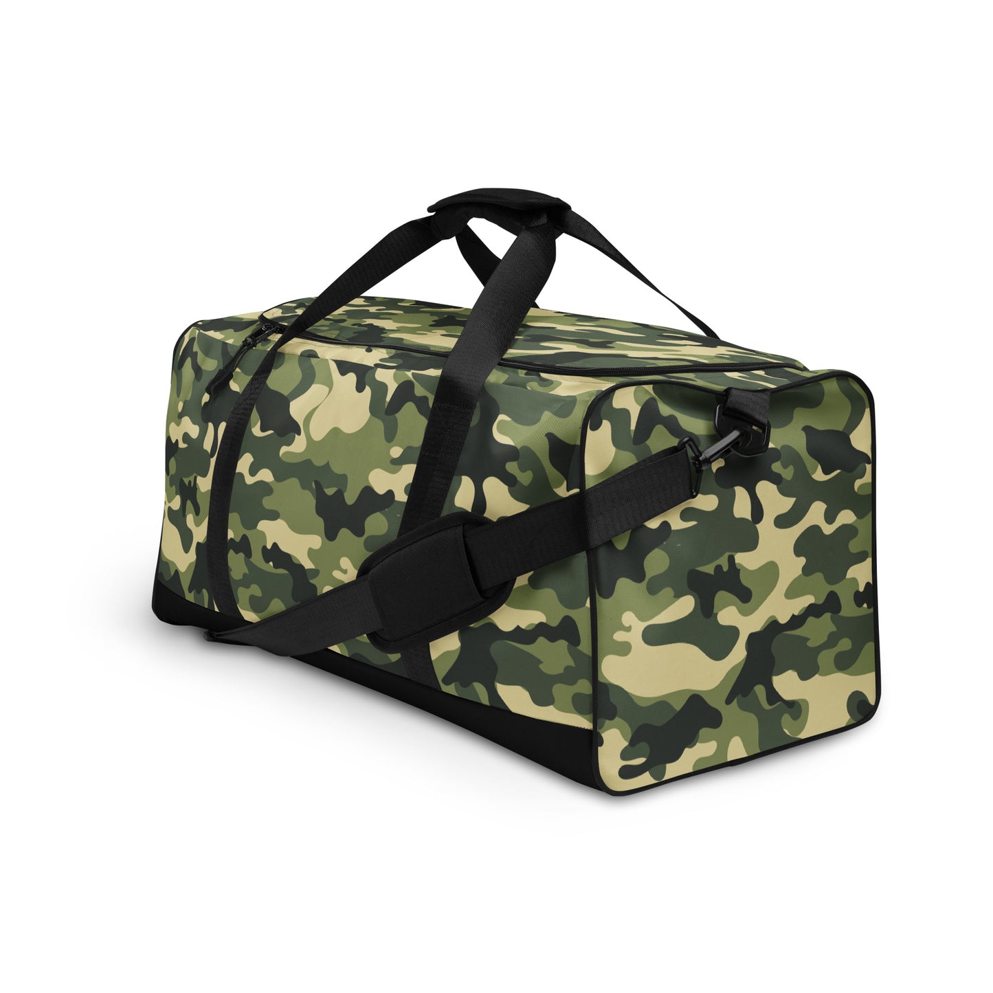 Camouflage Print Duffle Bag