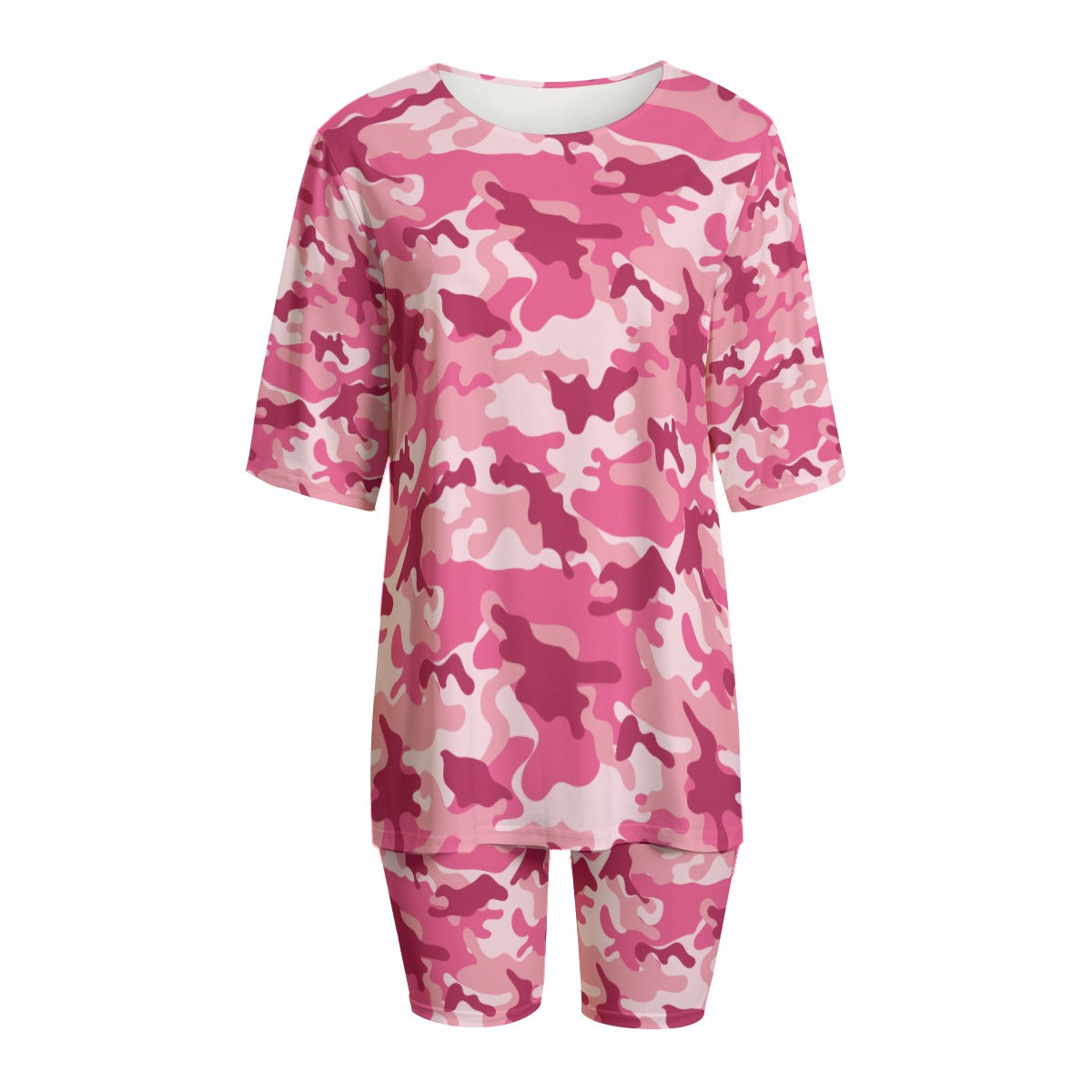 Ladies Camouflage Short Sets