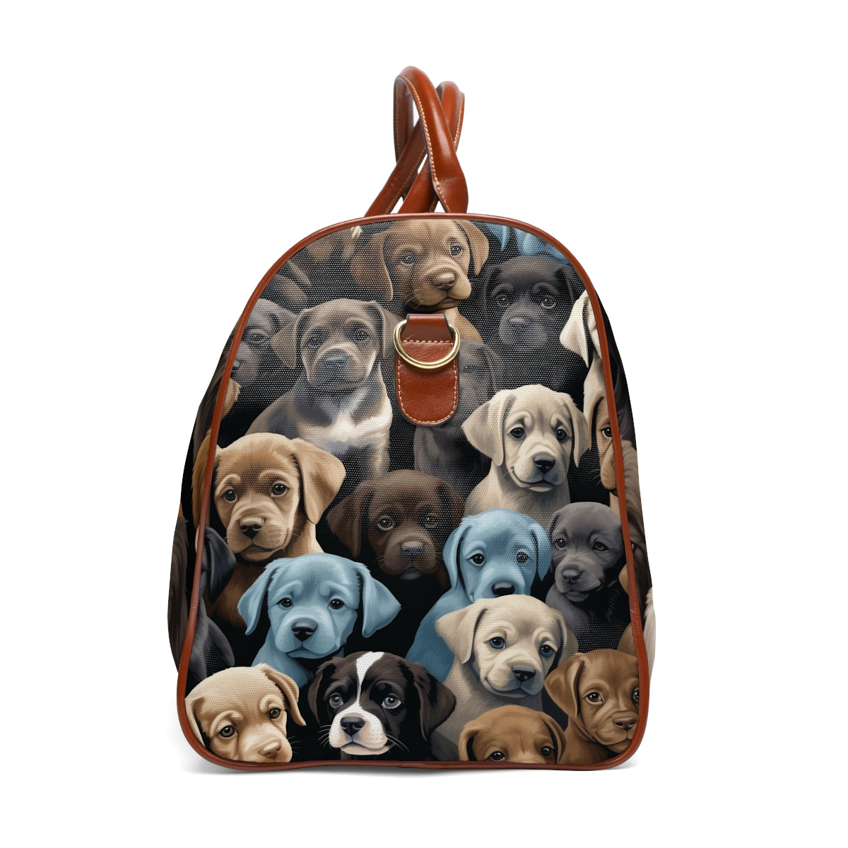 Puppy Print Travel Bag