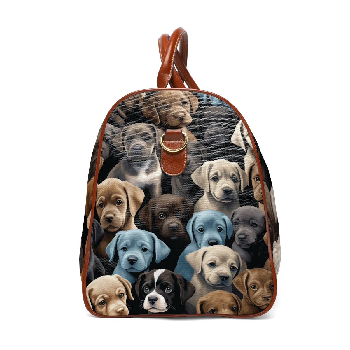 Puppy Print Travel Bag