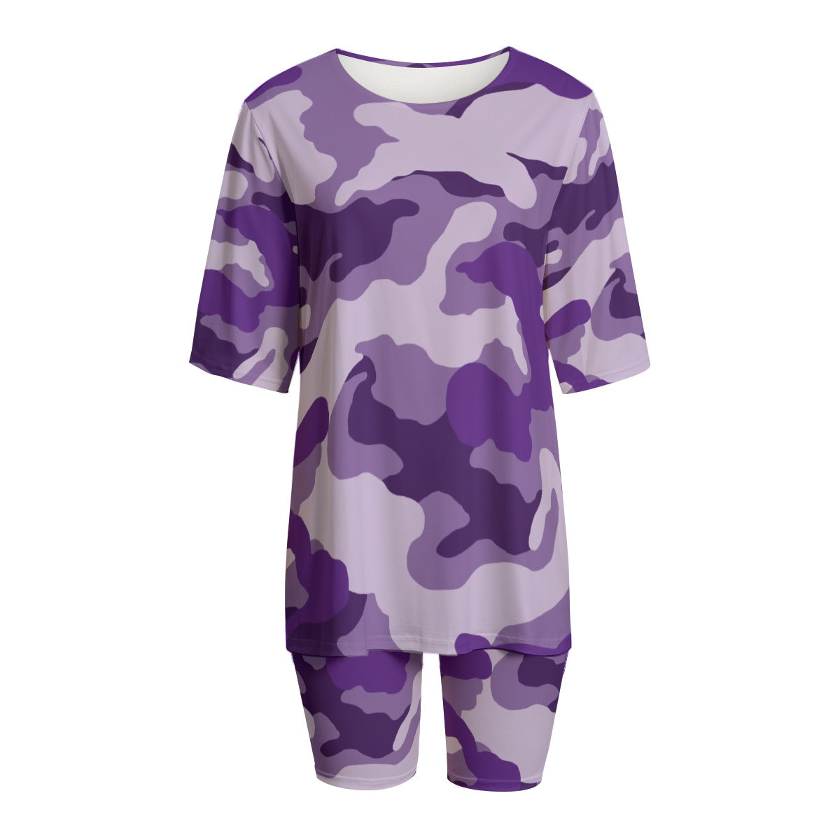Ladies Camouflage Short Sets