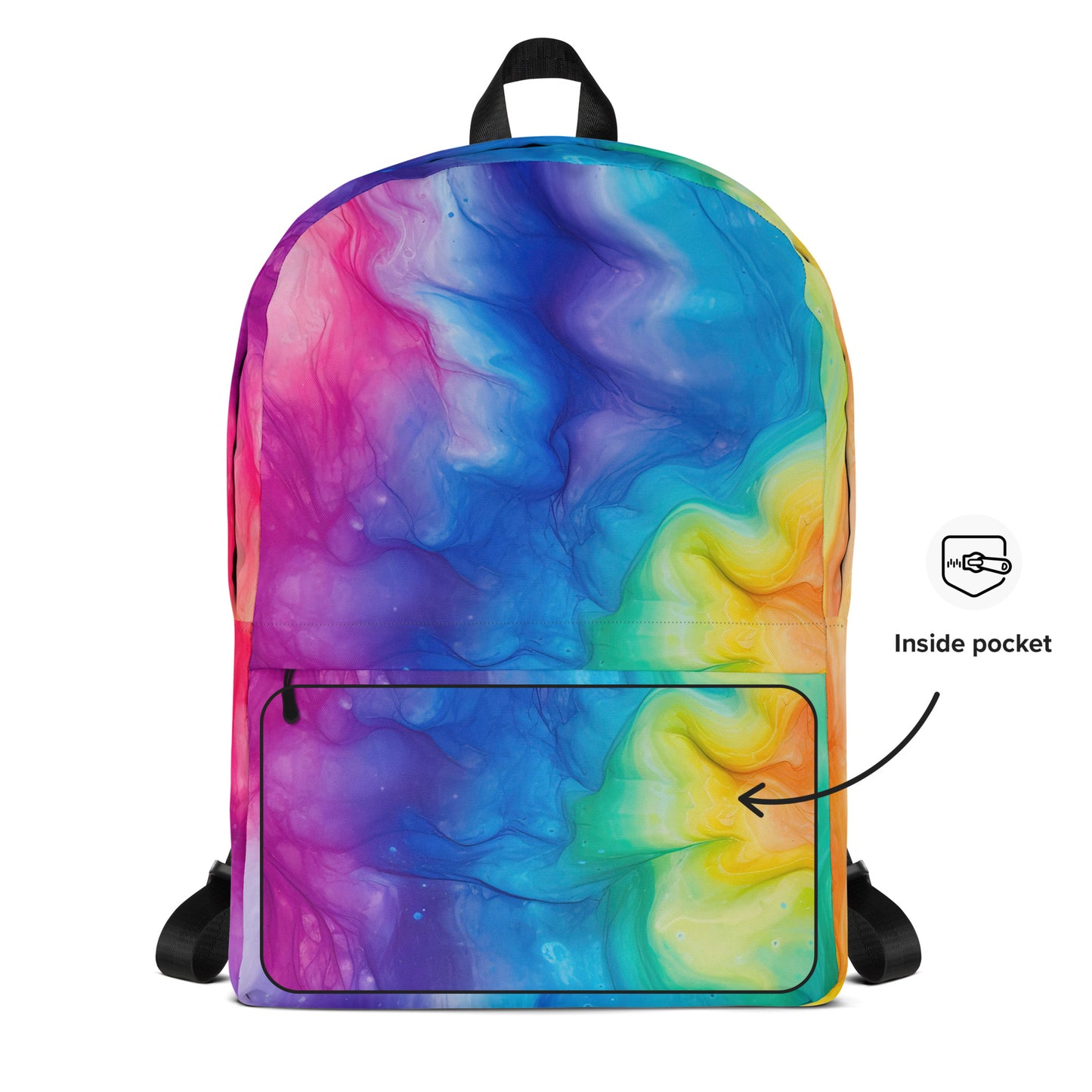 Rainbow Tie Dye Backpack