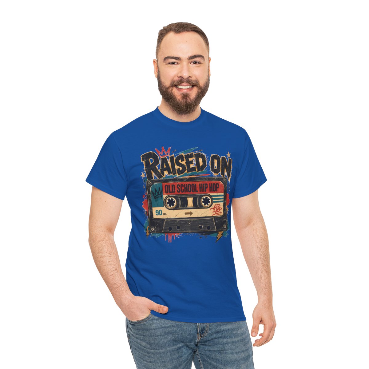 "Raised on Old School Hip Hop" Unisex T-Shirt
