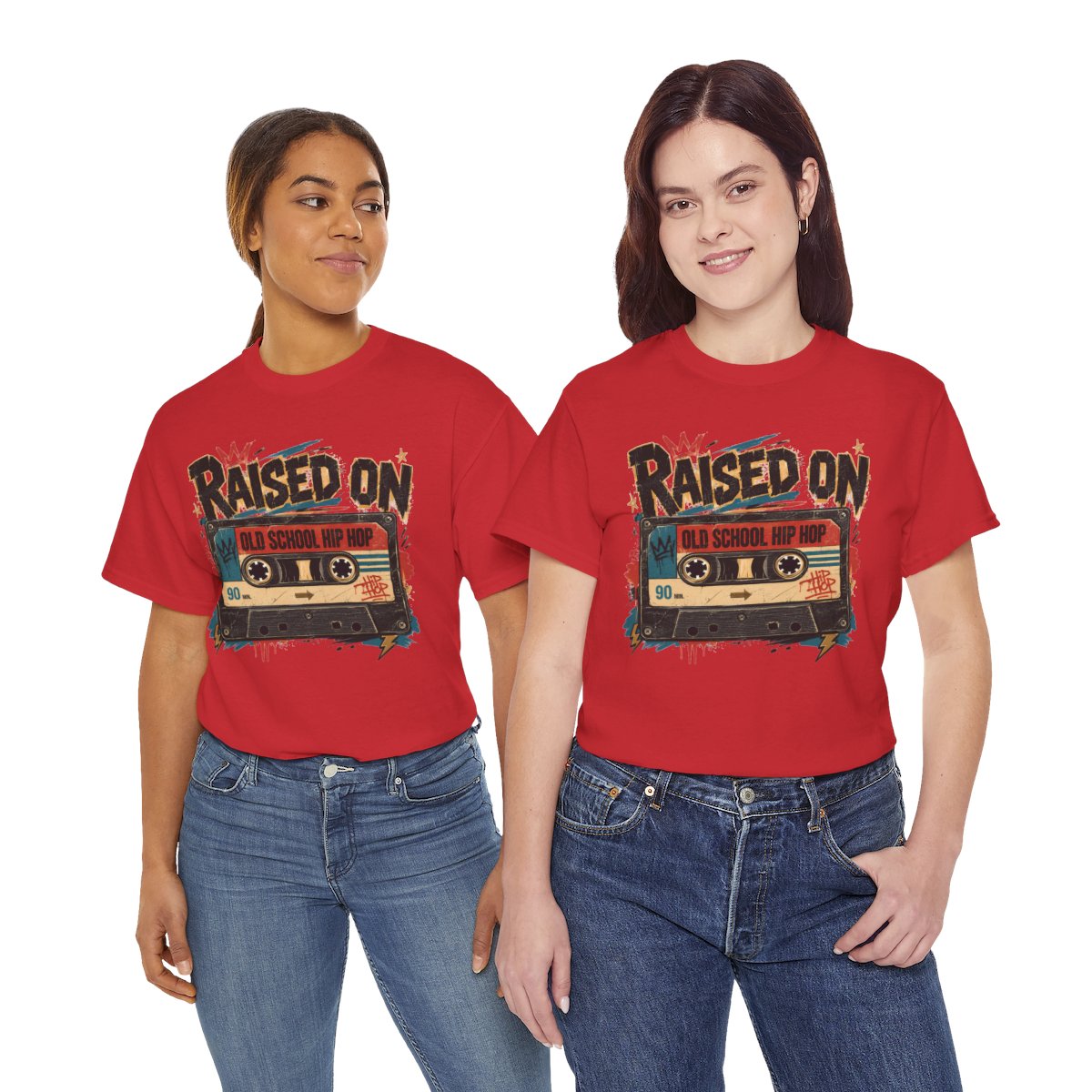 "Raised on Old School Hip Hop" Unisex T-Shirt