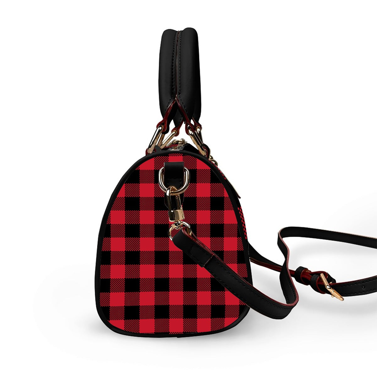 Red Plaid Handbag