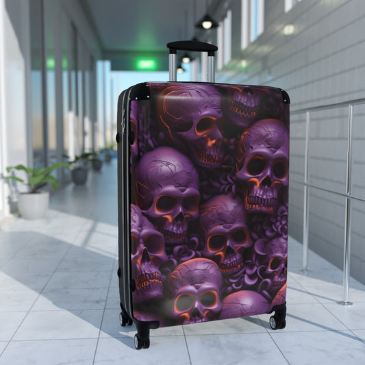 Skull Luggage