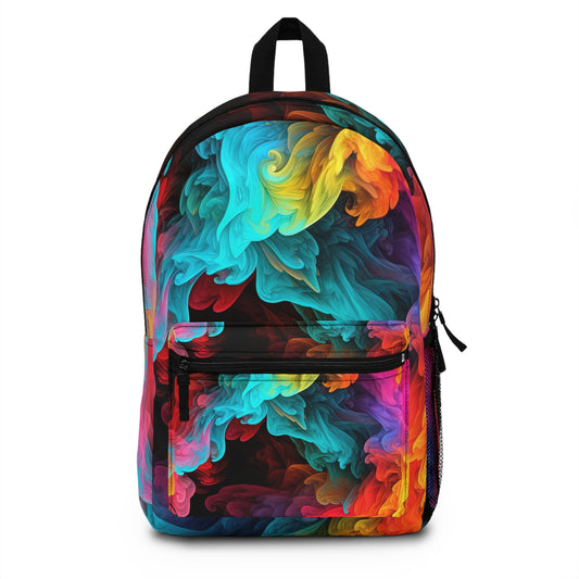 Multicolor Smoke Backpack