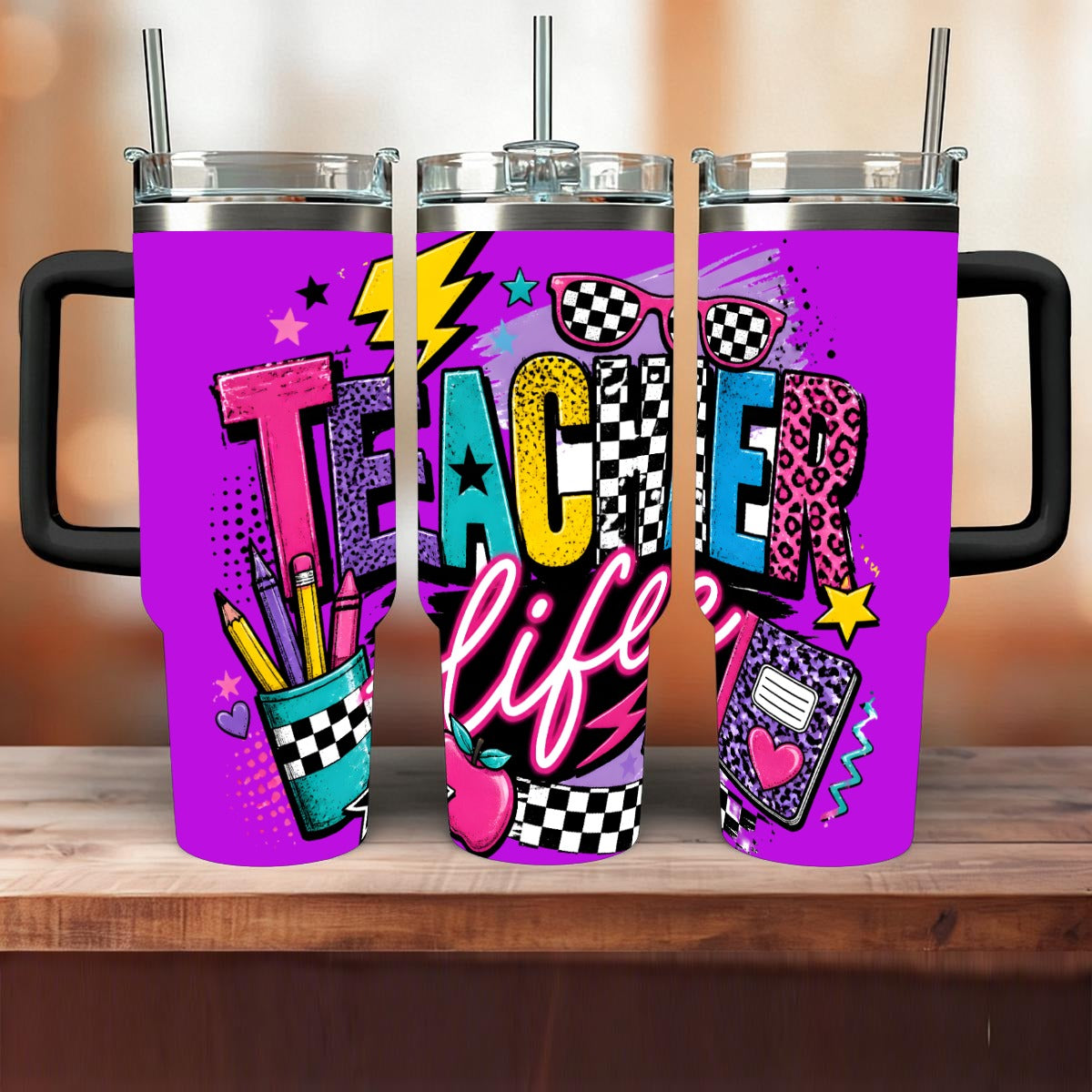 Teacher Life 40oz Insulated Tumbler
