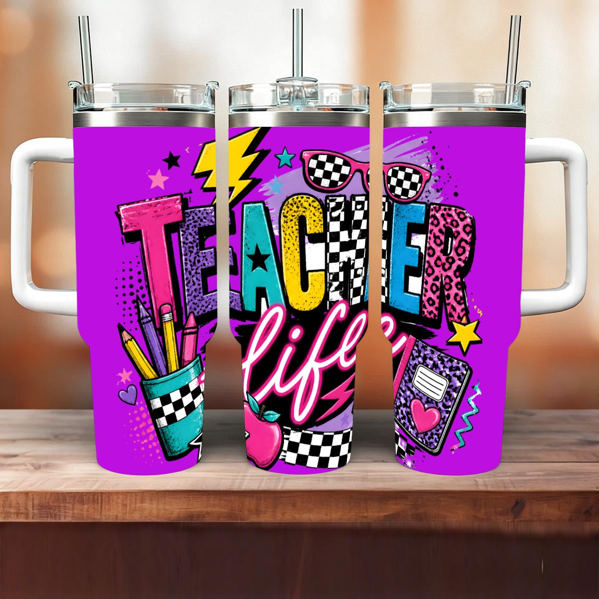 Teacher Life 40oz Insulated Tumbler