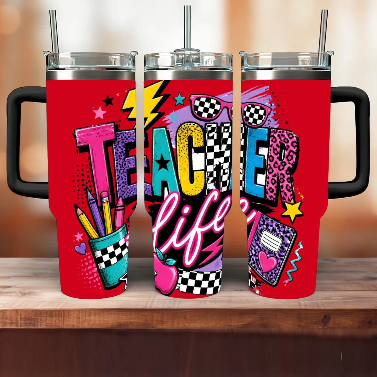Teacher Life 40oz Insulated Tumbler