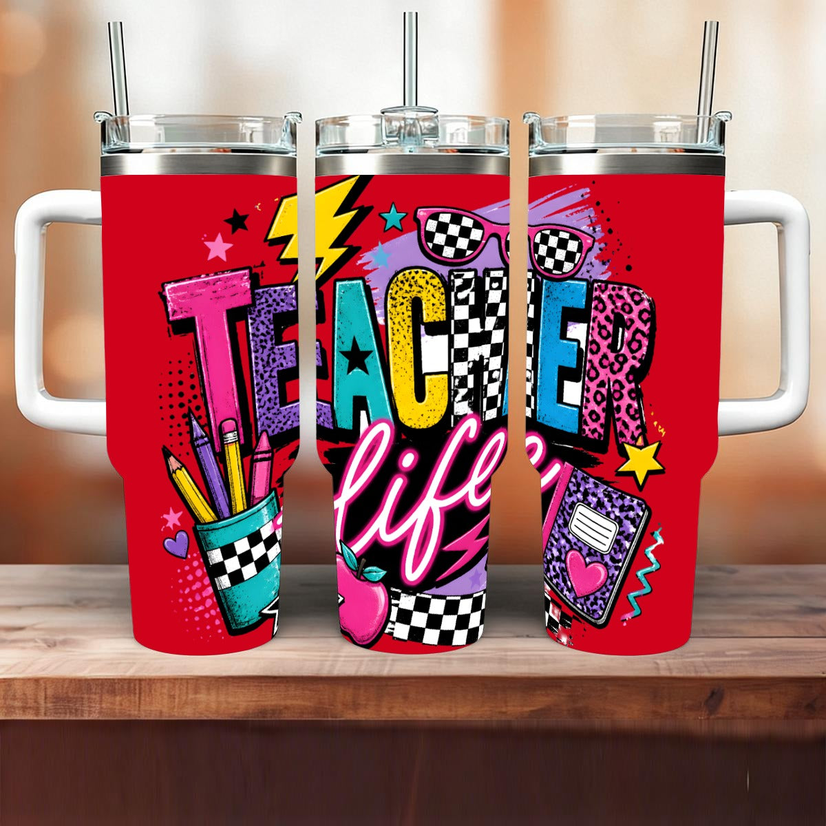 Teacher Life 40oz Insulated Tumbler