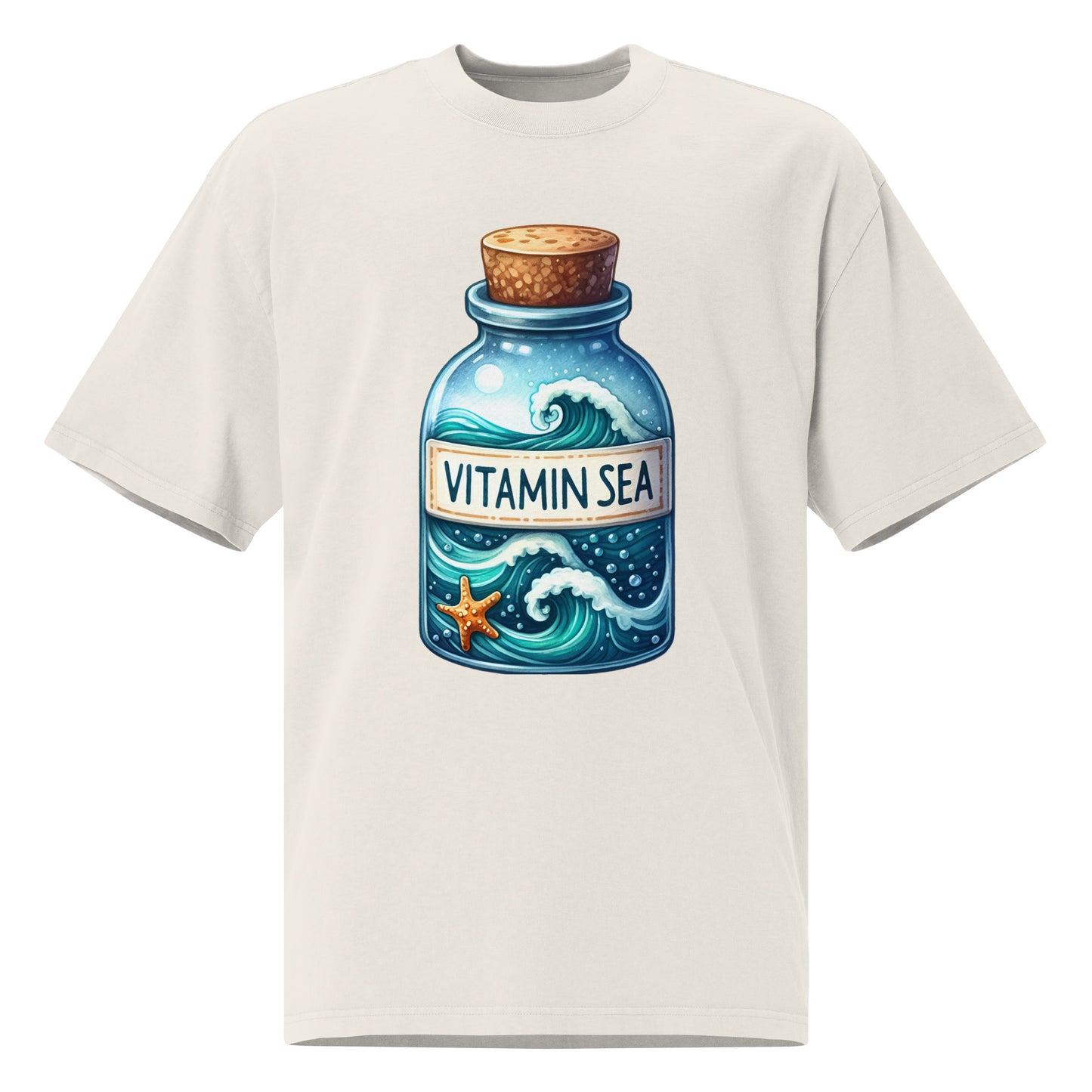 "Vitamin Sea" Oversized T-Shirt