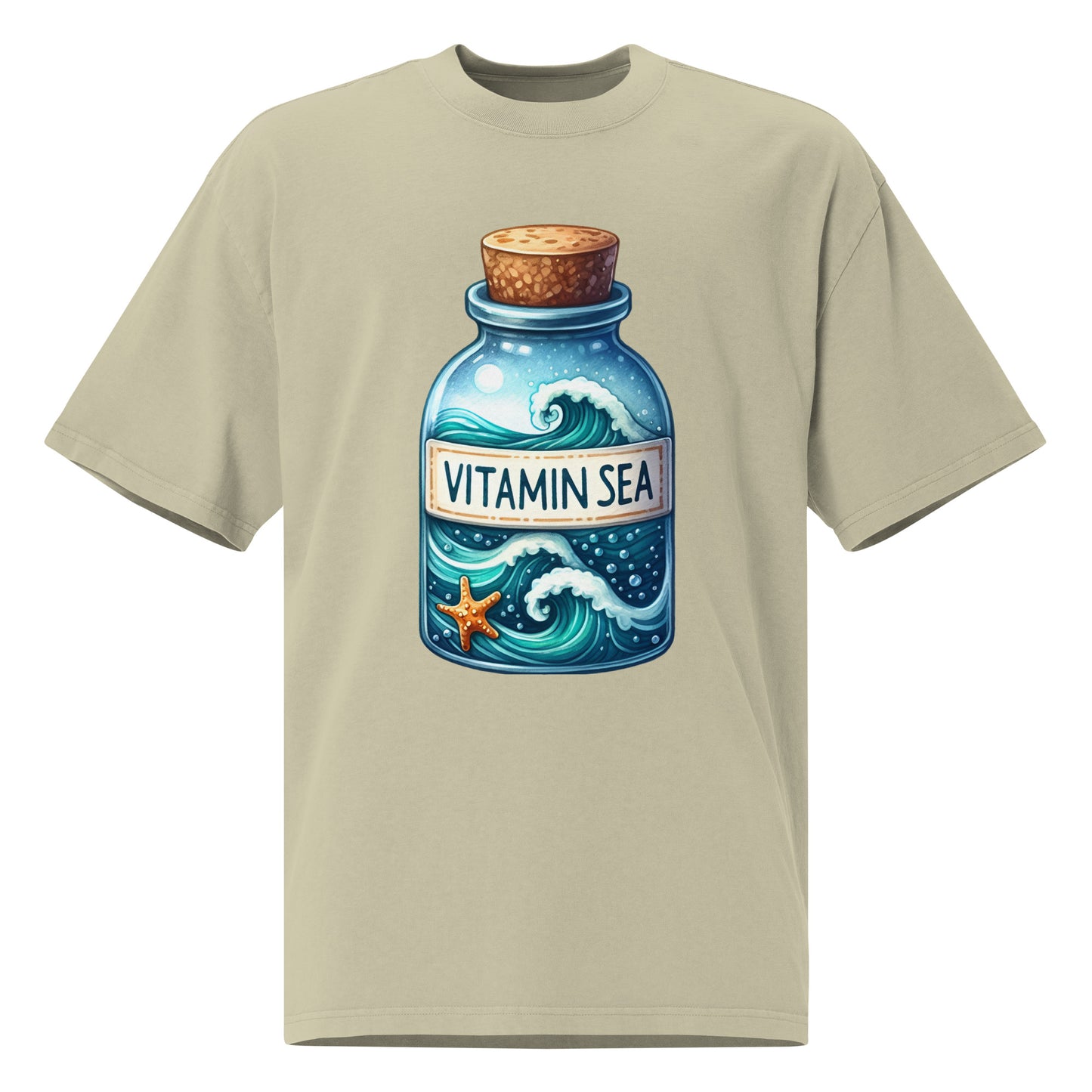 "Vitamin Sea" Oversized T-Shirt