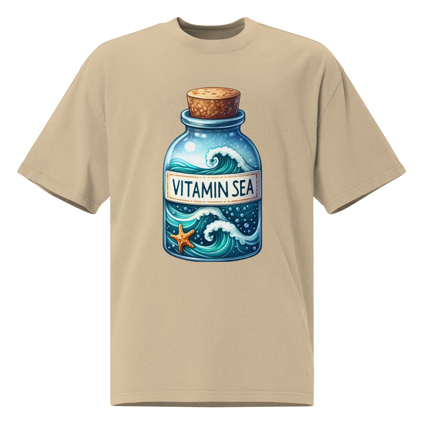 "Vitamin Sea" Oversized T-Shirt