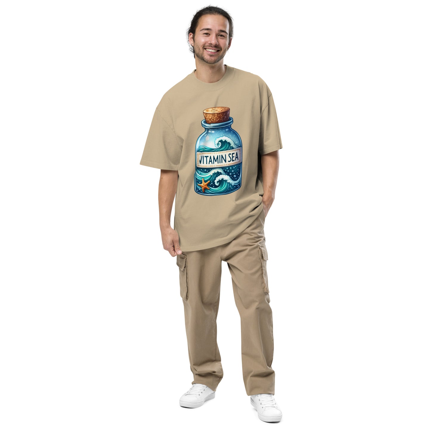 "Vitamin Sea" Oversized T-Shirt