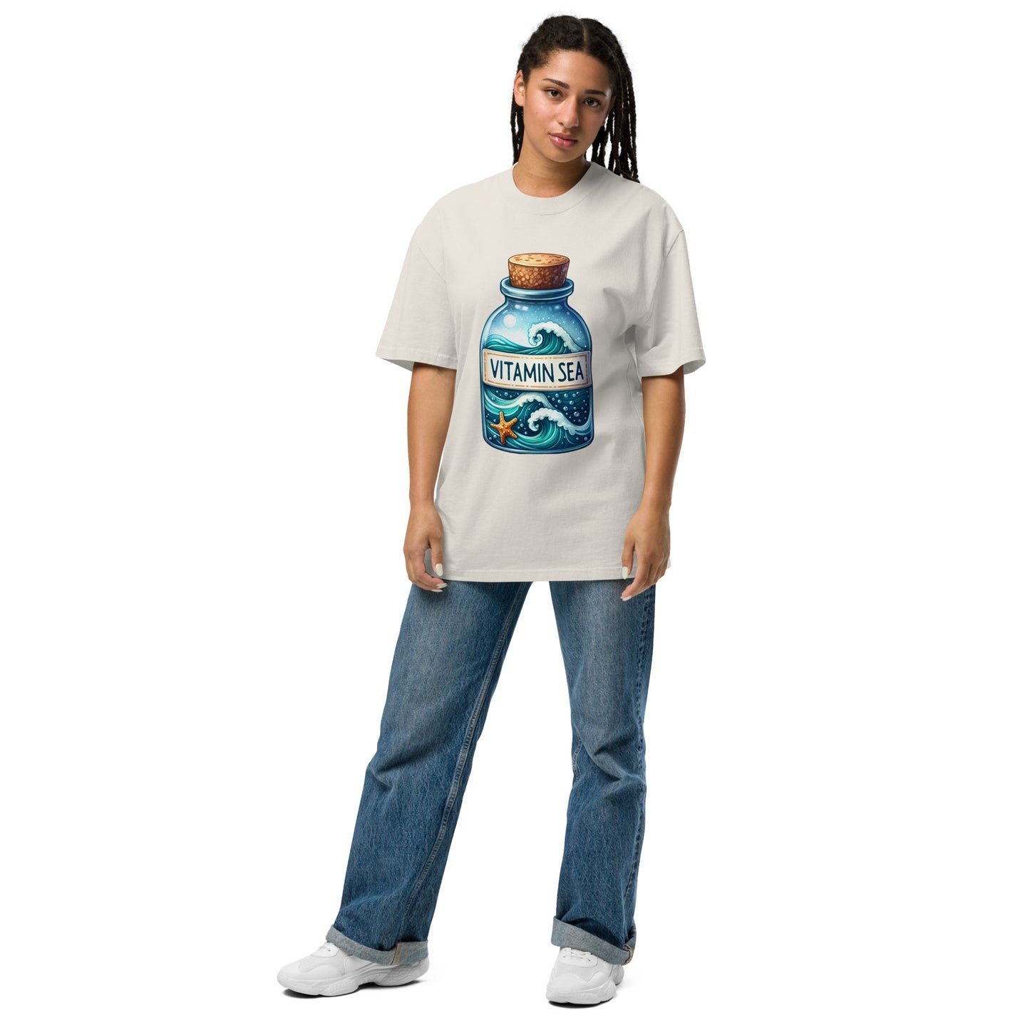 "Vitamin Sea" Oversized T-Shirt