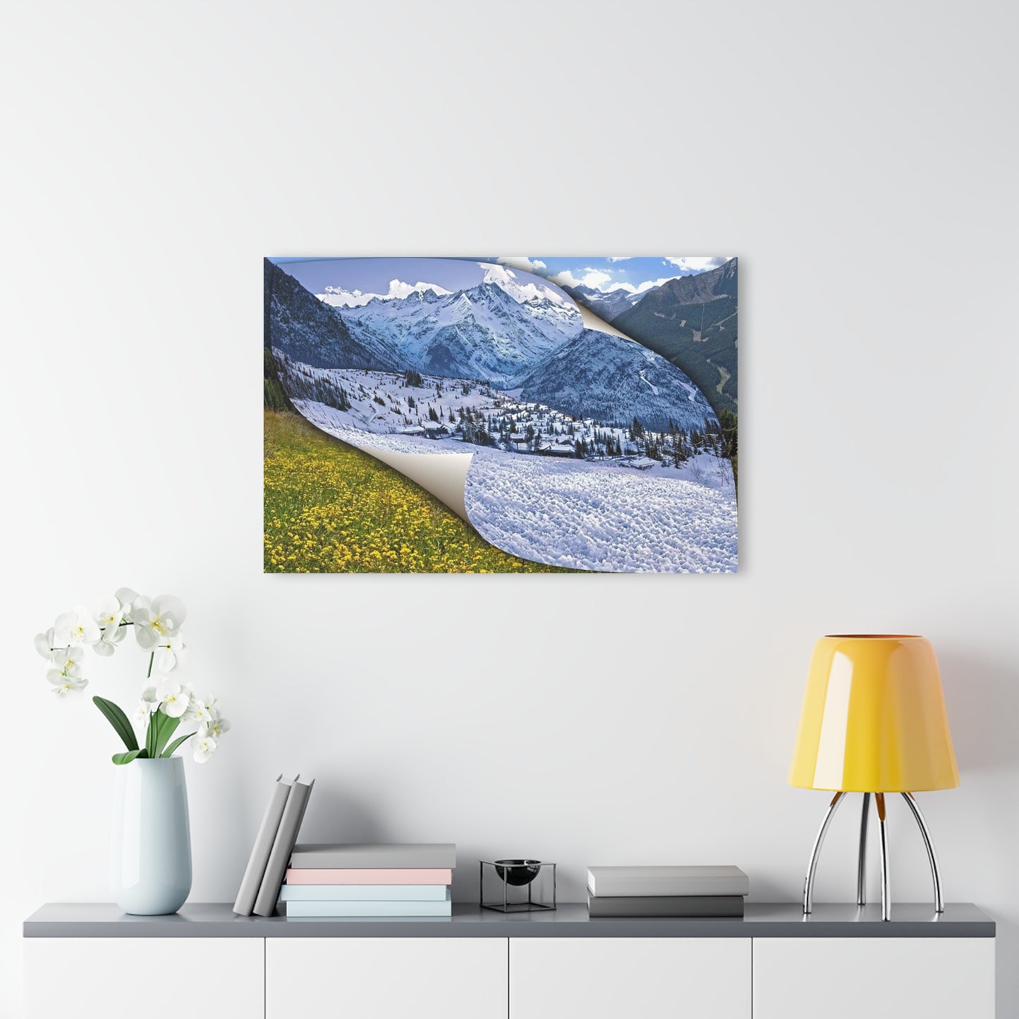 Winter To Spring Acrylic Print