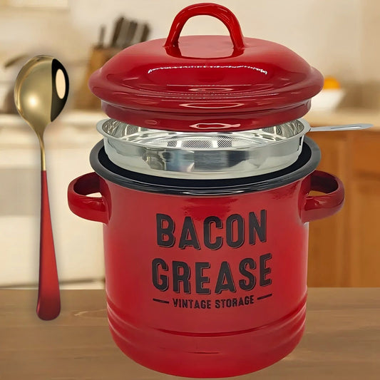 Bacon Grease Storage Jar