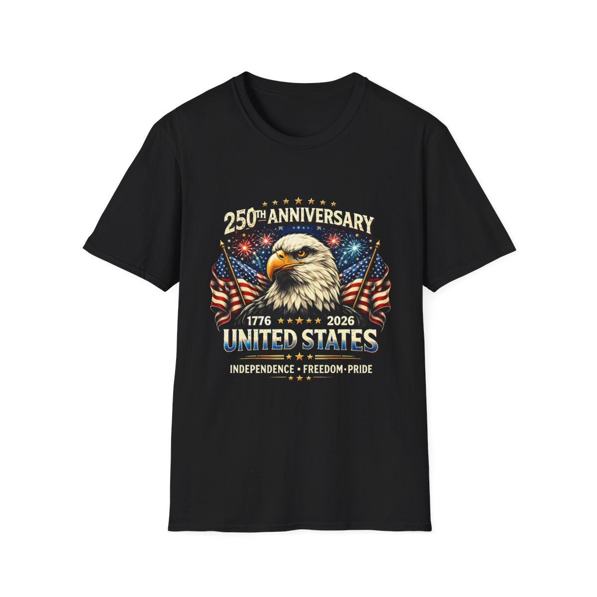 American Bald Eagle 250th Anniversary T-Shirt