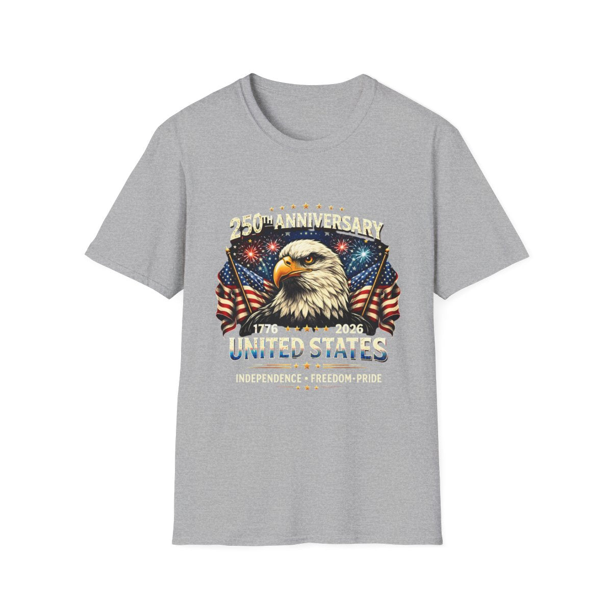 American Bald Eagle 250th Anniversary T-Shirt