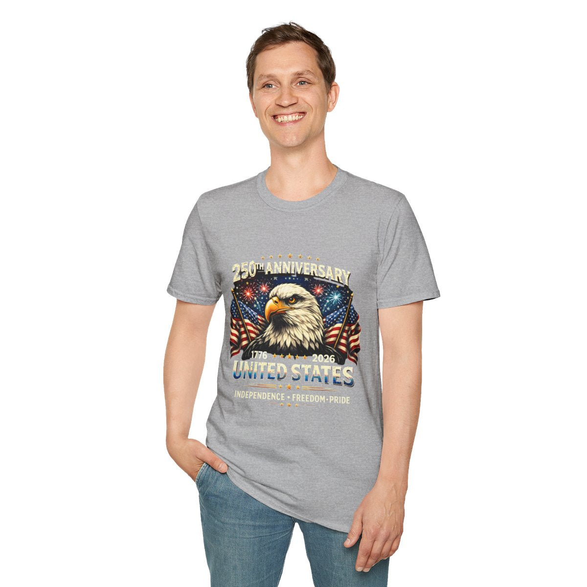 American Bald Eagle 250th Anniversary T-Shirt