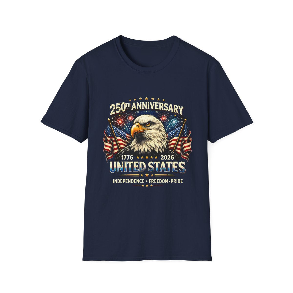American Bald Eagle 250th Anniversary T-Shirt