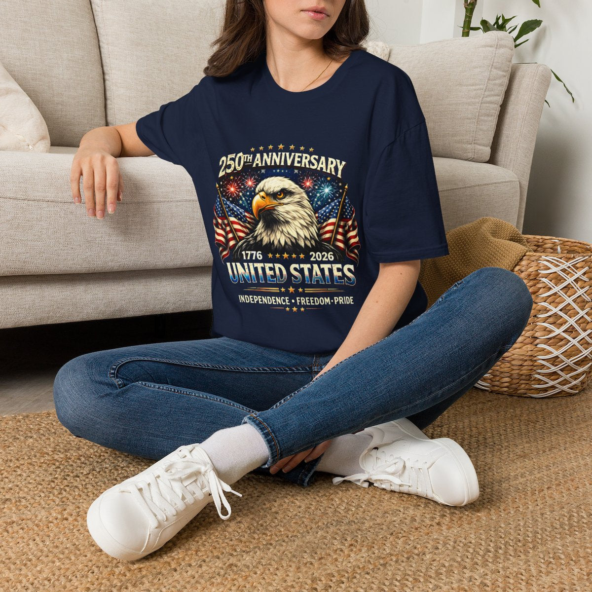 American Bald Eagle 250th Anniversary T-Shirt