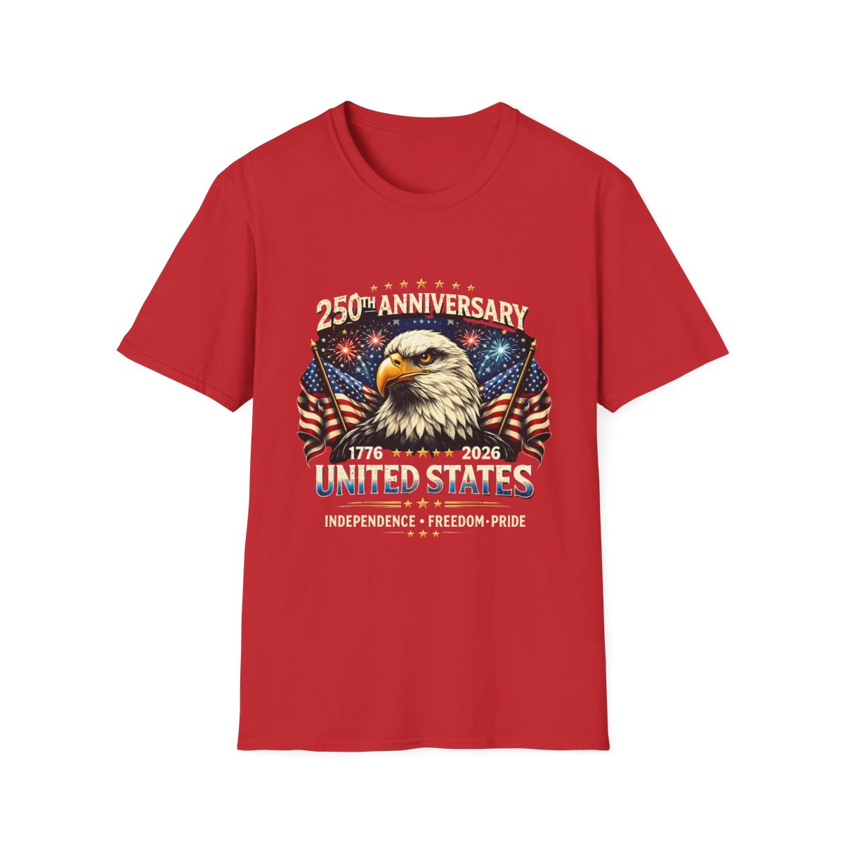 American Bald Eagle 250th Anniversary T-Shirt